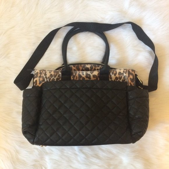 Betsey Johnson Leopard Travel Bag - Picture 10 of 11
